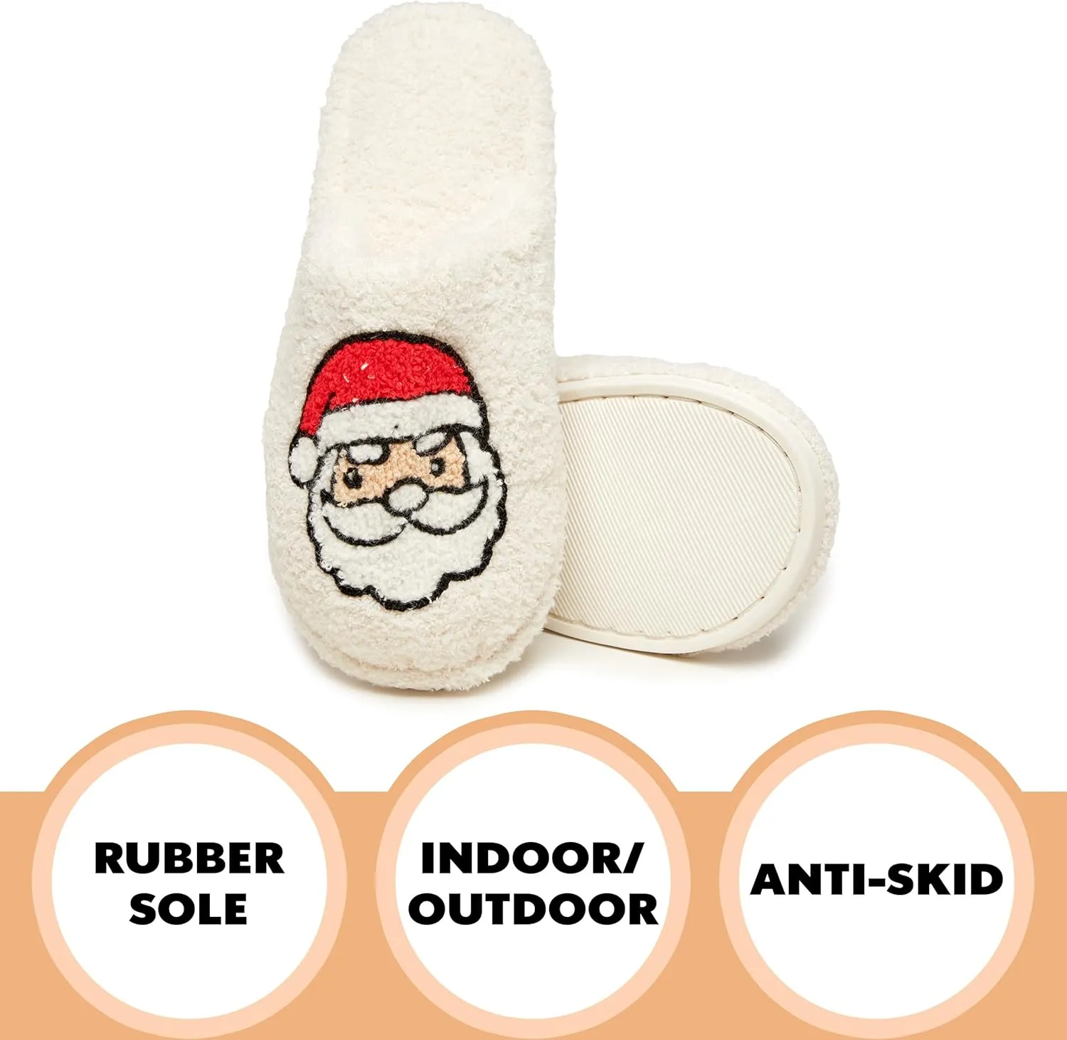 Funky Junque Cozy Microfiber Women's Slippers with Non-Slip Sole - Easter Designs, Spring Patterns