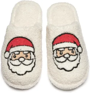 Funky Junque Cozy Microfiber Women's Slippers with Non-Slip Sole - Easter Designs, Spring Patterns