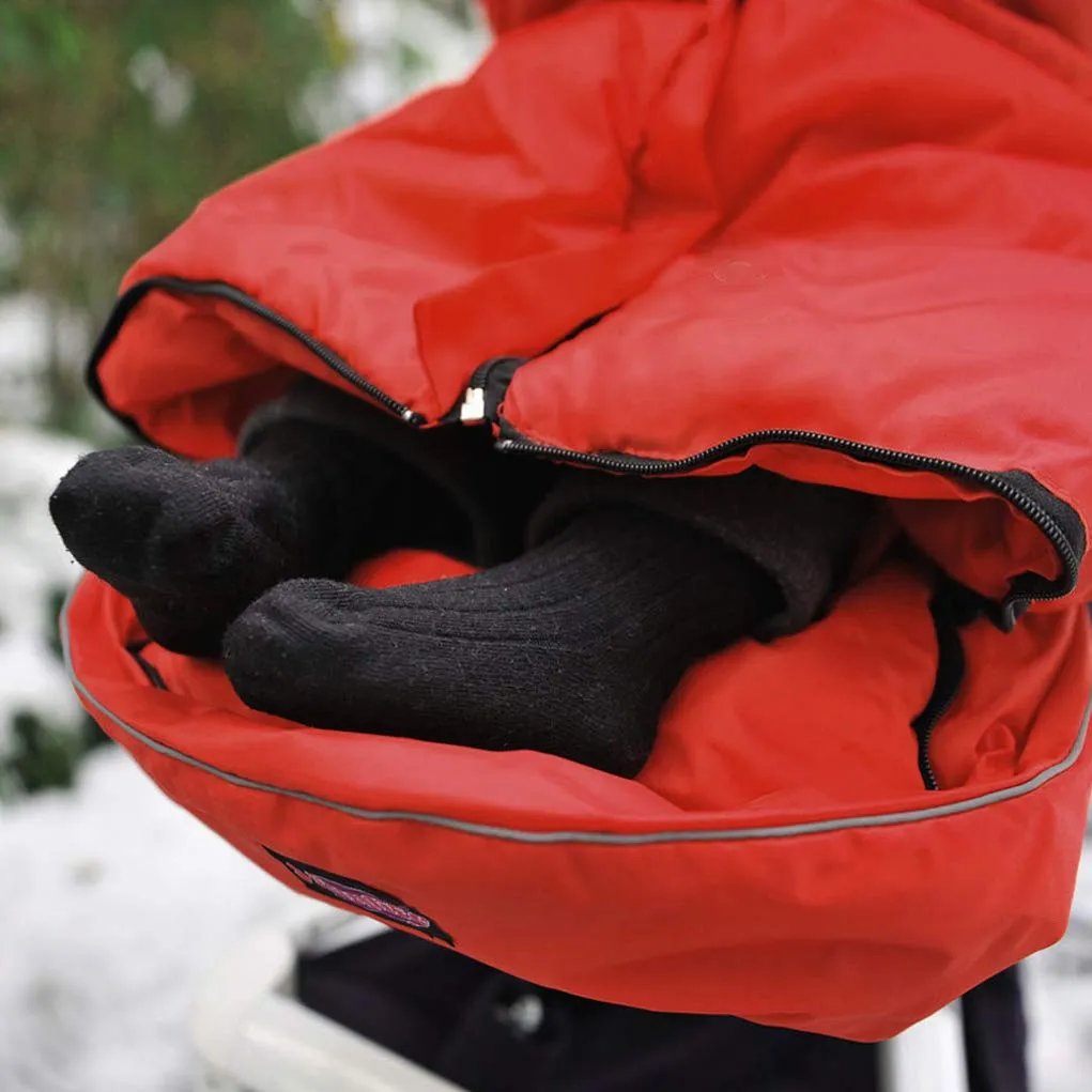 funlife Anti-Kick Winter Warm Blanket, Cozy Baby Sleeping Bag Cocoon - Adaptable for Most Stroller Styles, Water Repellent, Anti-Slip, Extendable, Multifunction Use Footmuff