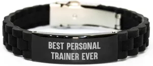 Funny Personal Trainer Gifts from Men to Best Personal Trainer Ever on Mother's Day - Glide lock Clasp Bracelet
