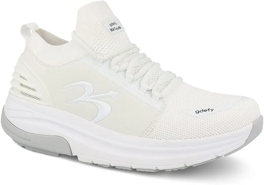 G-DEFY MATeeM Women’s Cross Trainer Shoe | Heel Support | VersoShock Technology for Pain Associated with Prolonged Standing or Walking | Arch Support | Diabetic Shoes | Wide Shoes | Free Orthotic