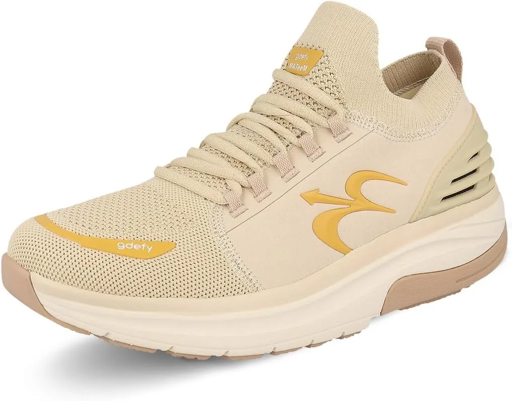 G-DEFY MATeeM Women’s Cross Trainer Shoe | Heel Support | VersoShock Technology for Pain Associated with Prolonged Standing or Walking | Arch Support | Diabetic Shoes | Wide Shoes | Free Orthotic