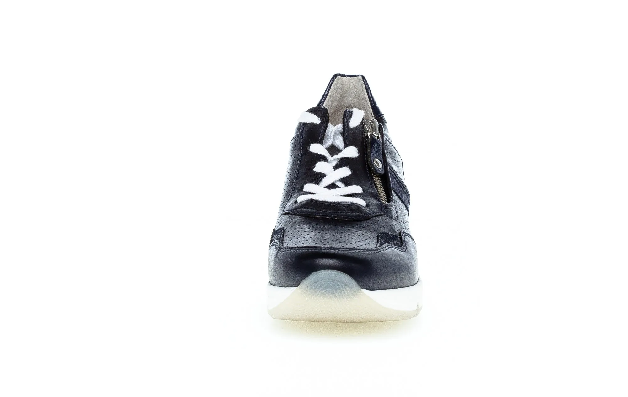 GABOR - 66.488.56 WEDGE LACED SHOE - NAVY