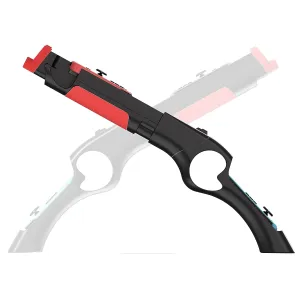 Game Gun Controller for Nintendo Switch/Switch OLED JoyCons Shooting Games,Sniper Elite 3, Big Buck Hunter,Resident Evil and Others,for Switch Hand Grip Shooting Games Accessory