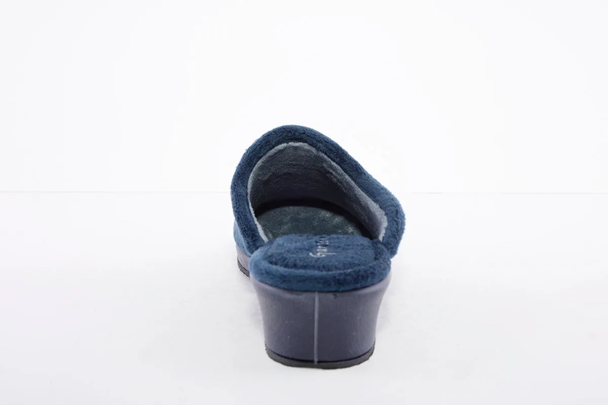 GARZON - 1824.247 MULE SLIPPER - NAVY