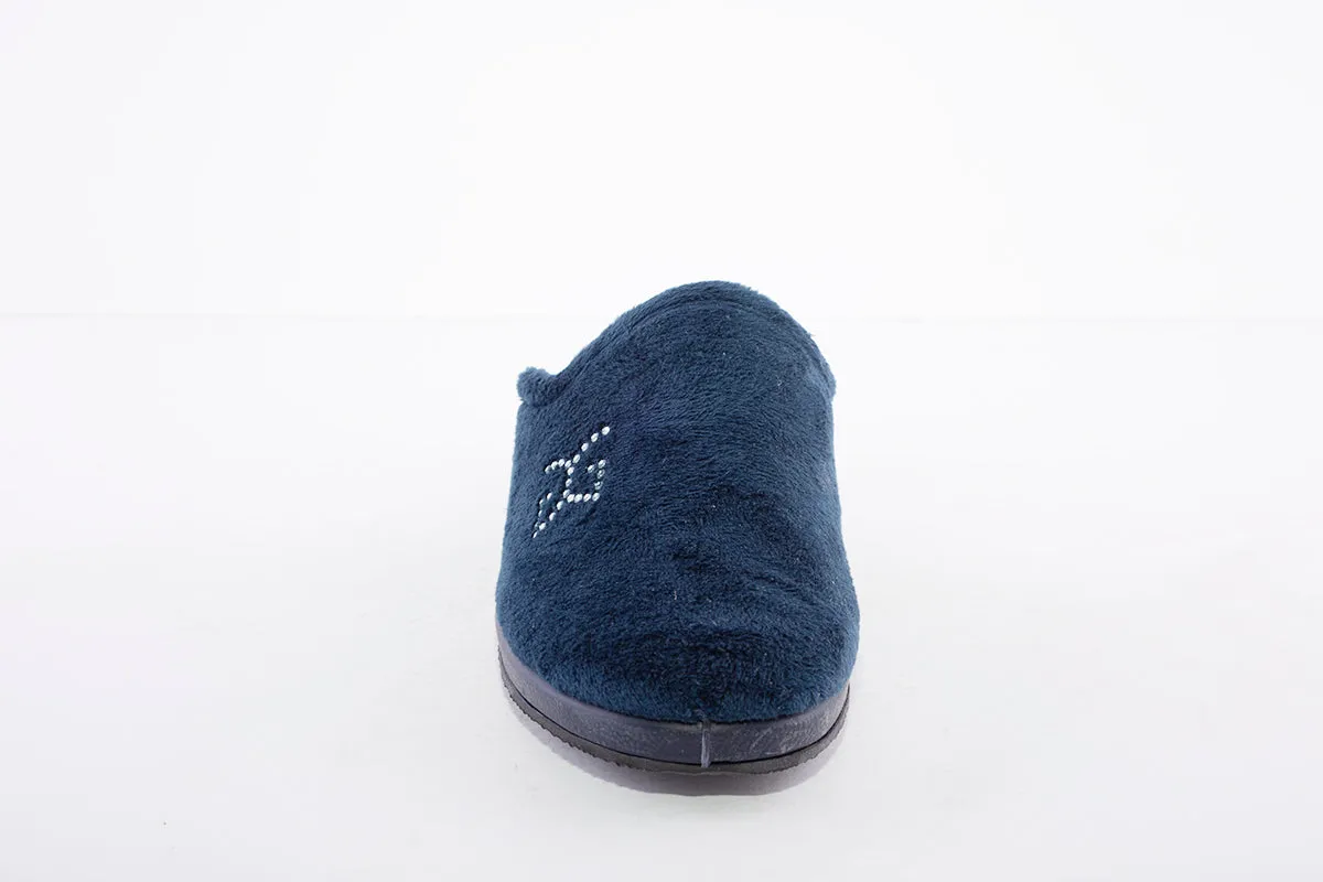 GARZON - 1824.247 MULE SLIPPER - NAVY