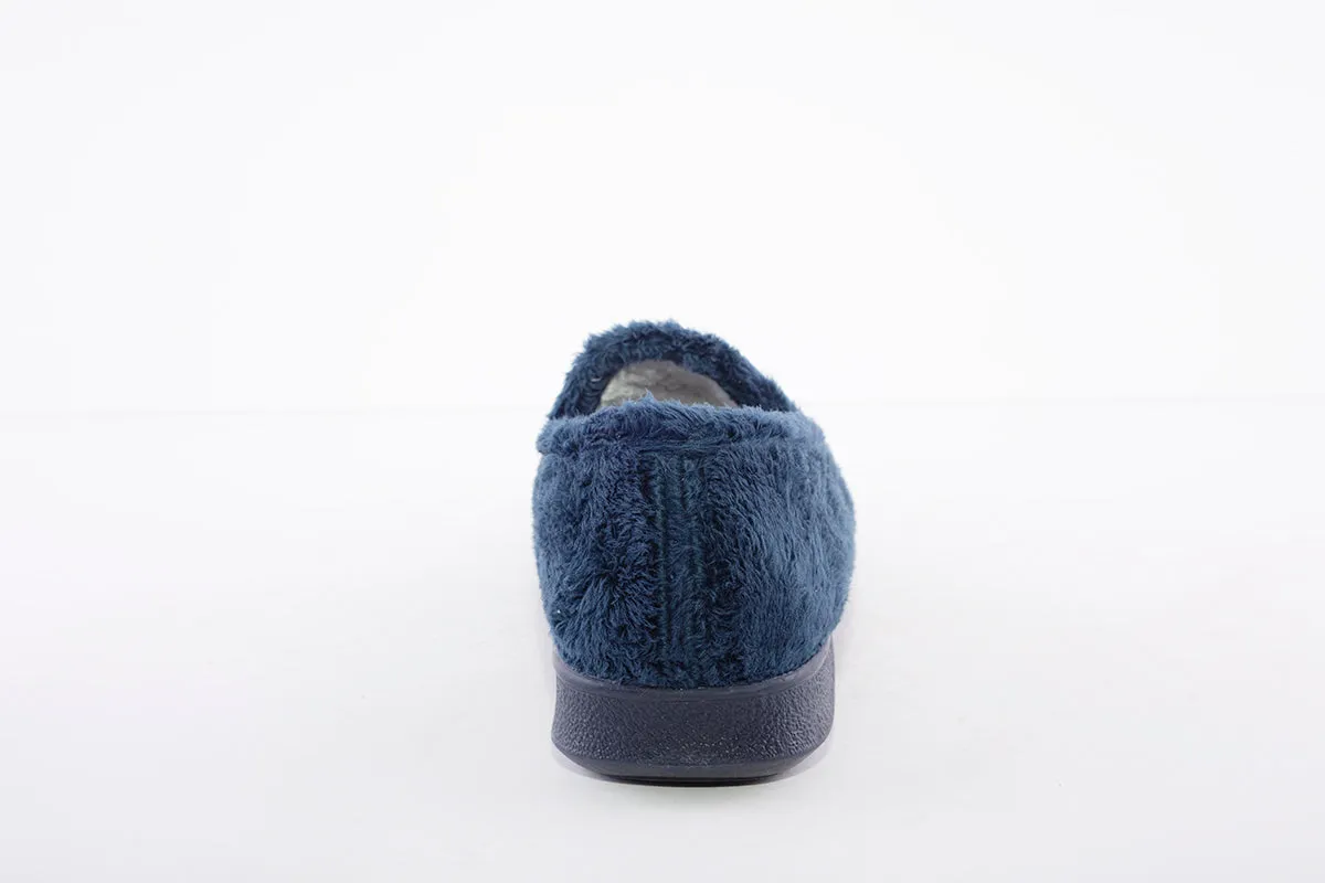 GARZON - 2854.275 FLAT FULL SLIPPER - NAVY