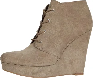GBG Los Angeles G by Guess Aheela Wedge Boot for Women