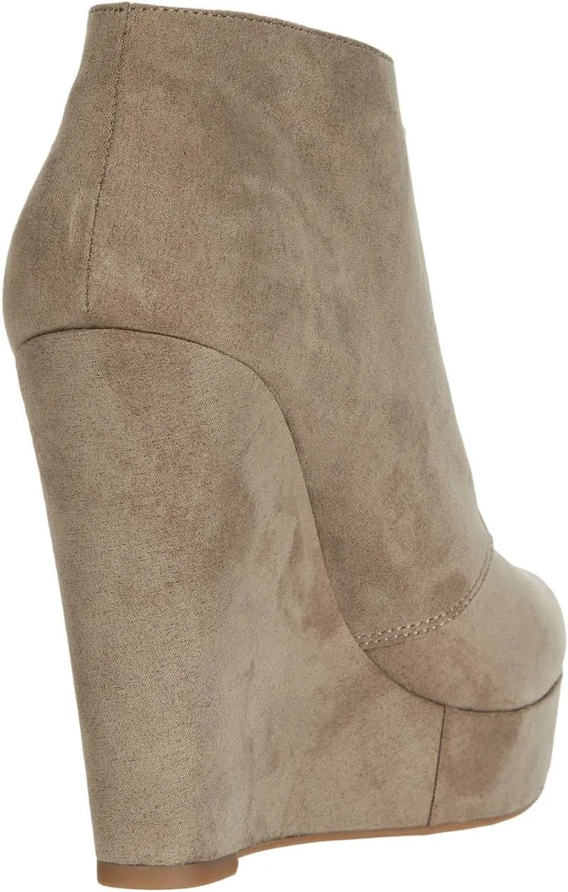 GBG Los Angeles G by Guess Aheela Wedge Boot for Women