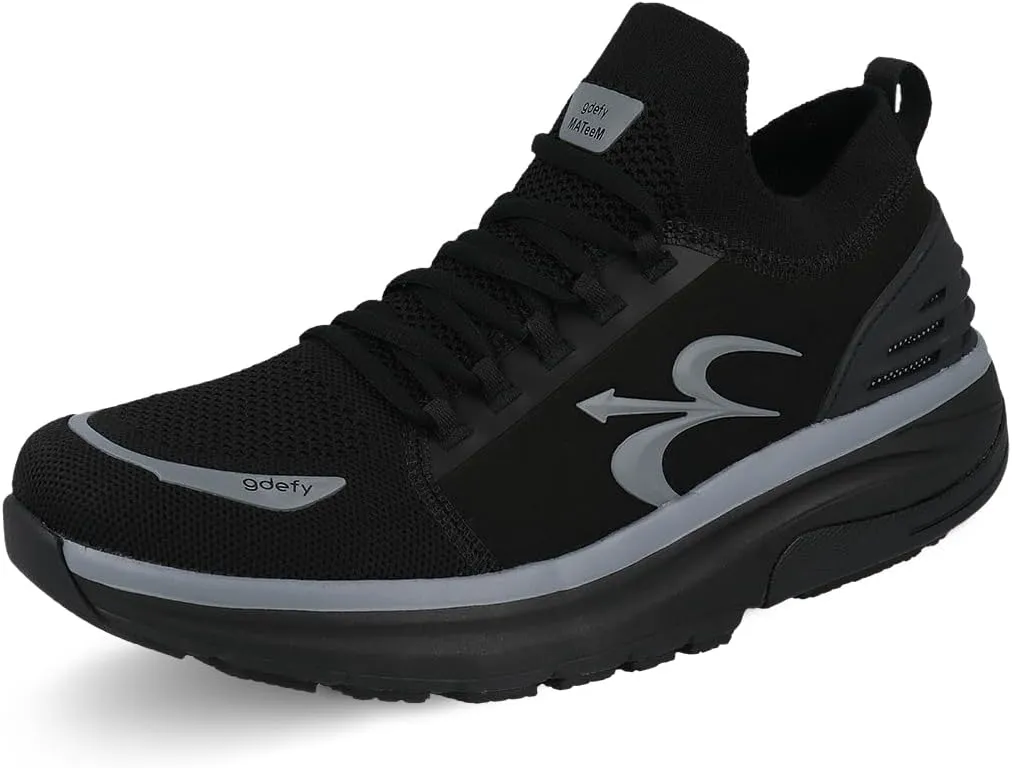GDEFY Men's MATeeM Cross-Trainer - Hybrid VersoShock Performance Proven Pain Relief Shoes with Support