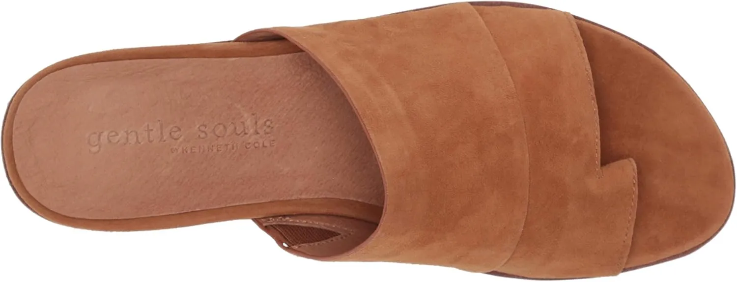 Gentle Souls by Kenneth Cole Women's Lavern Toe Ring Platform Slide