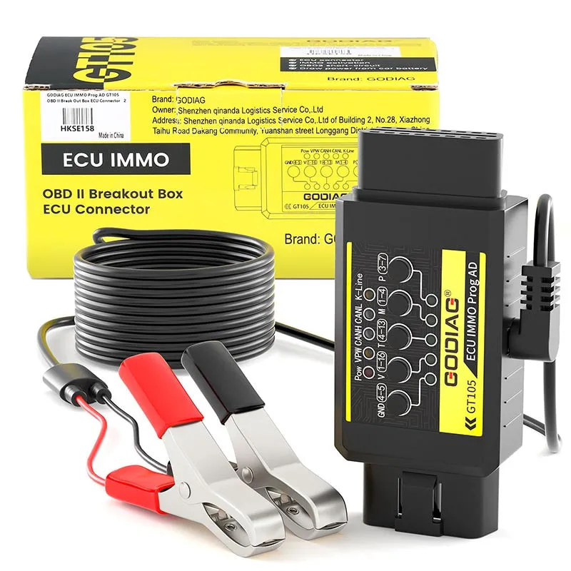 GODIAG GT105 ECU IMMO Kit & GT107 DSG Gearbox Adapter for PCMTuner KESS Ktag PCMFlash KTMBench