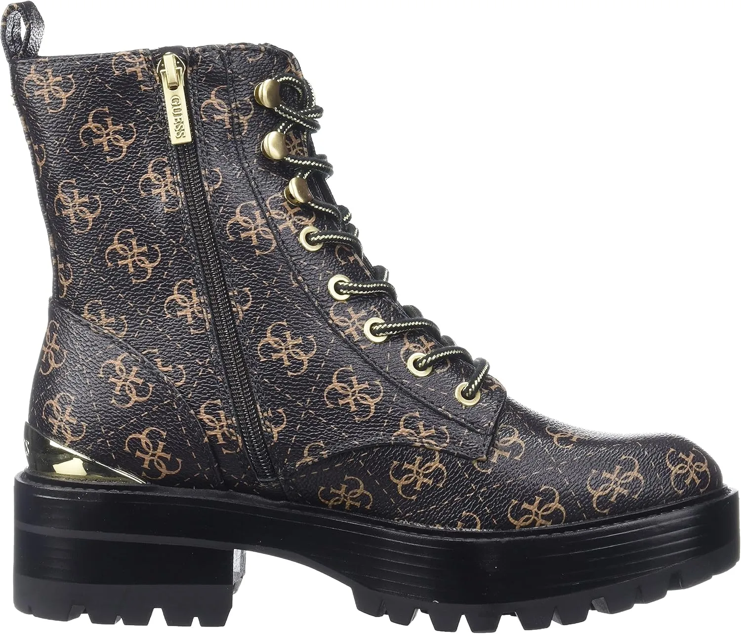 GUESS Women's Fearne Combat Boot