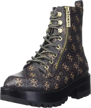 GUESS Women's Fearne Combat Boot