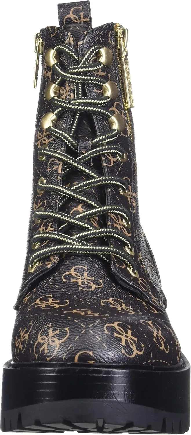 GUESS Women's Fearne Combat Boot