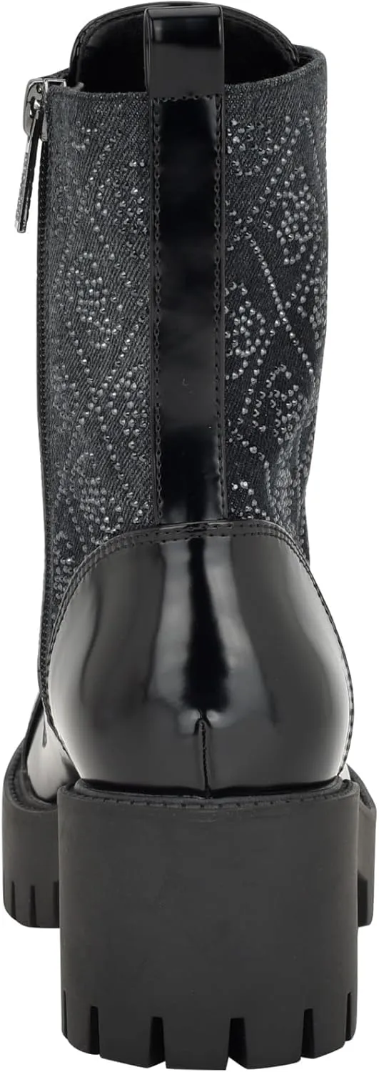 GUESS Women's Watie Combat Boot