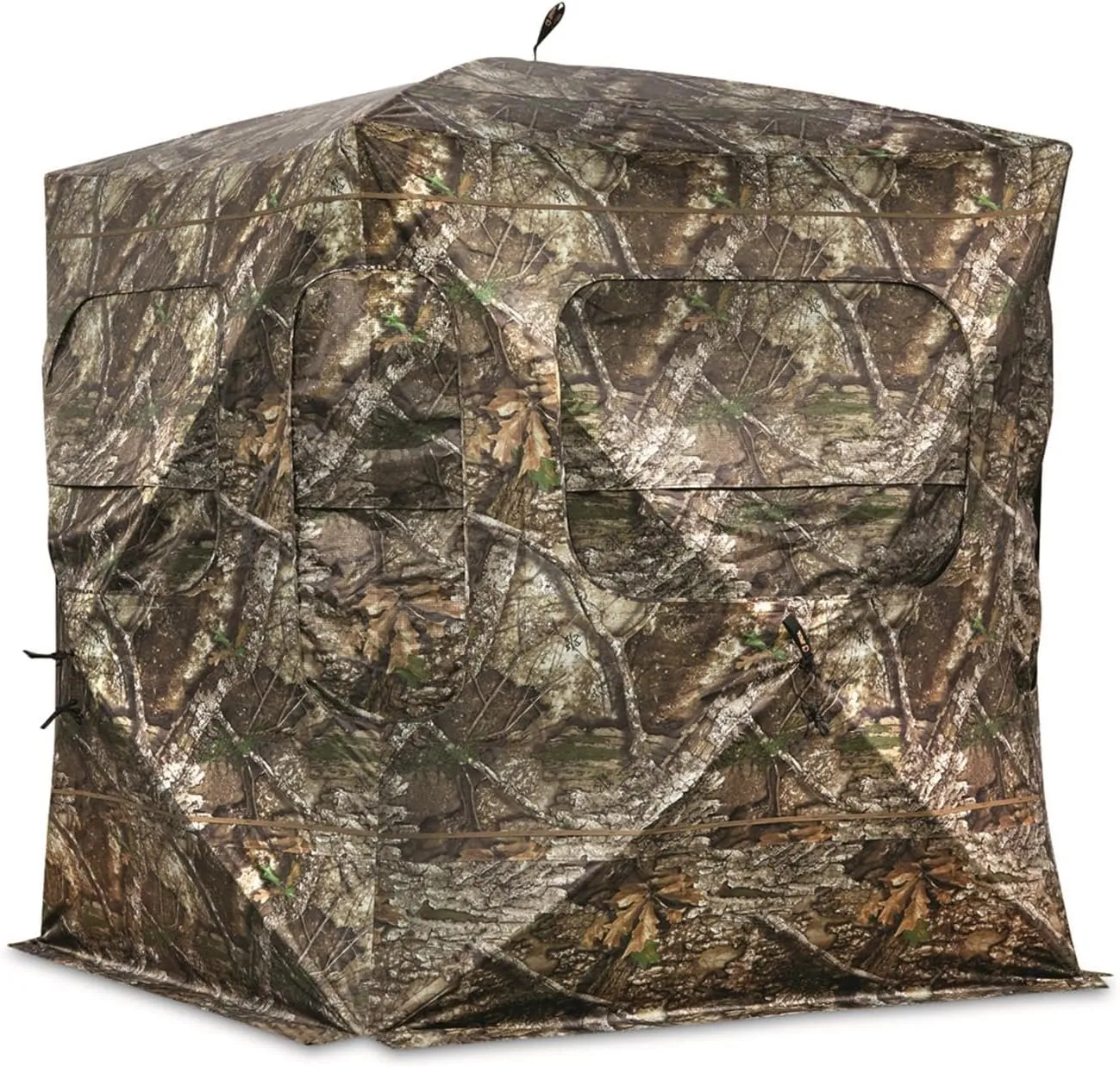 Guide Gear Field General 4-Star Hunting Ground Blind, 1 Man Person Tent, Turkey, Duck, Deer Hunting Gear Equipment Accessories