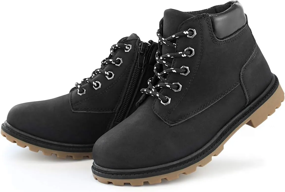 Hawkwell Kids Classic Zipper Waterproof Comfort Work Boot(Toddler/Little Kid/Big Kid)