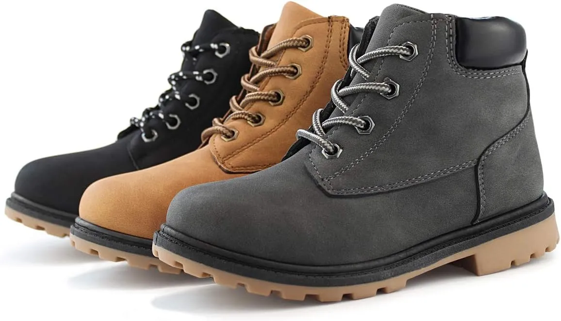Hawkwell Kids Classic Zipper Waterproof Comfort Work Boot(Toddler/Little Kid/Big Kid)