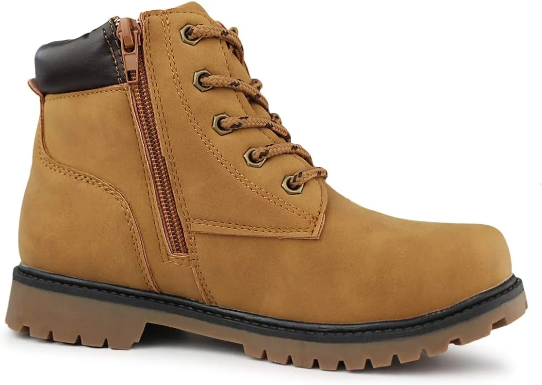 Hawkwell Kids Classic Zipper Waterproof Comfort Work Boot(Toddler/Little Kid/Big Kid)