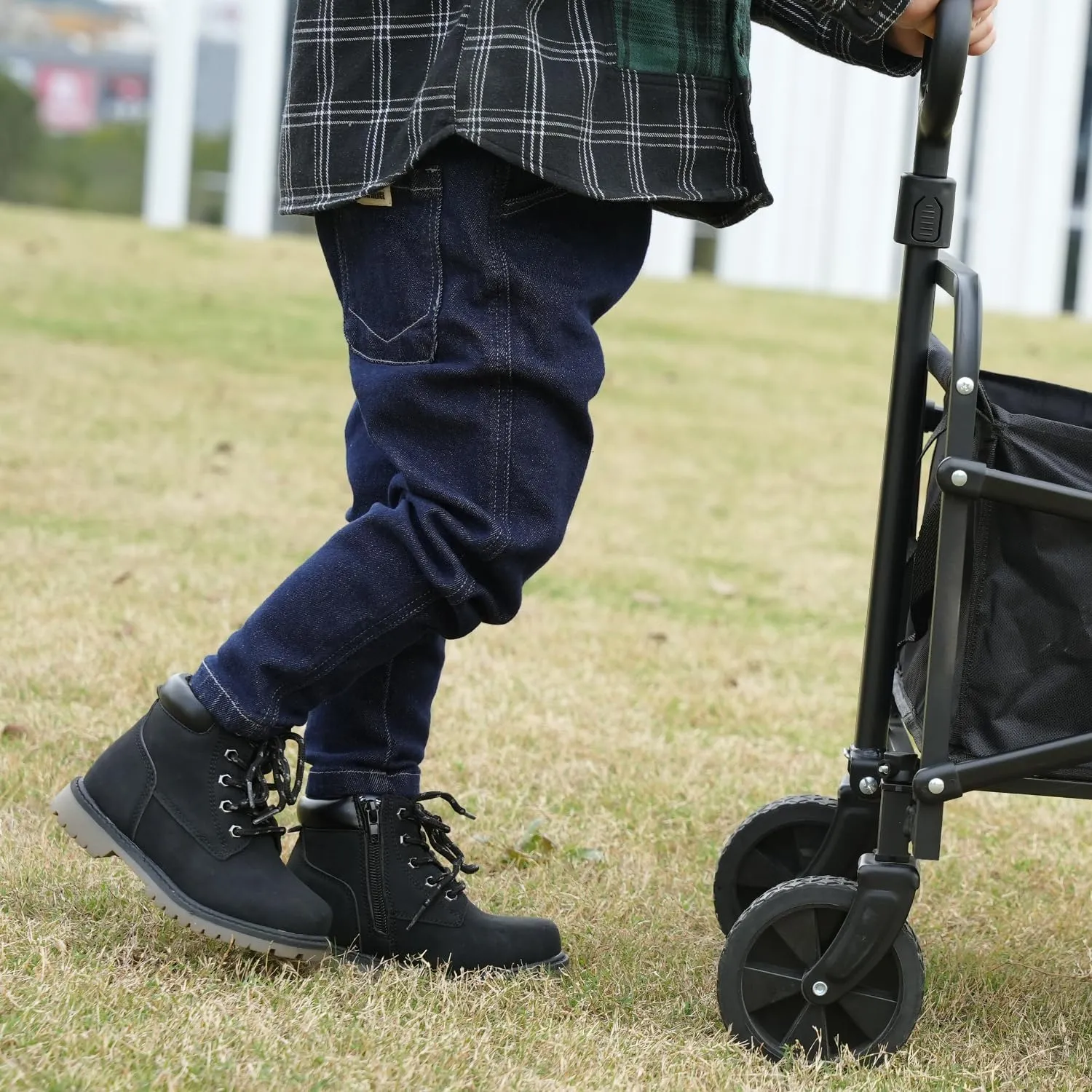 Hawkwell Kids Classic Zipper Waterproof Comfort Work Boot(Toddler/Little Kid/Big Kid)