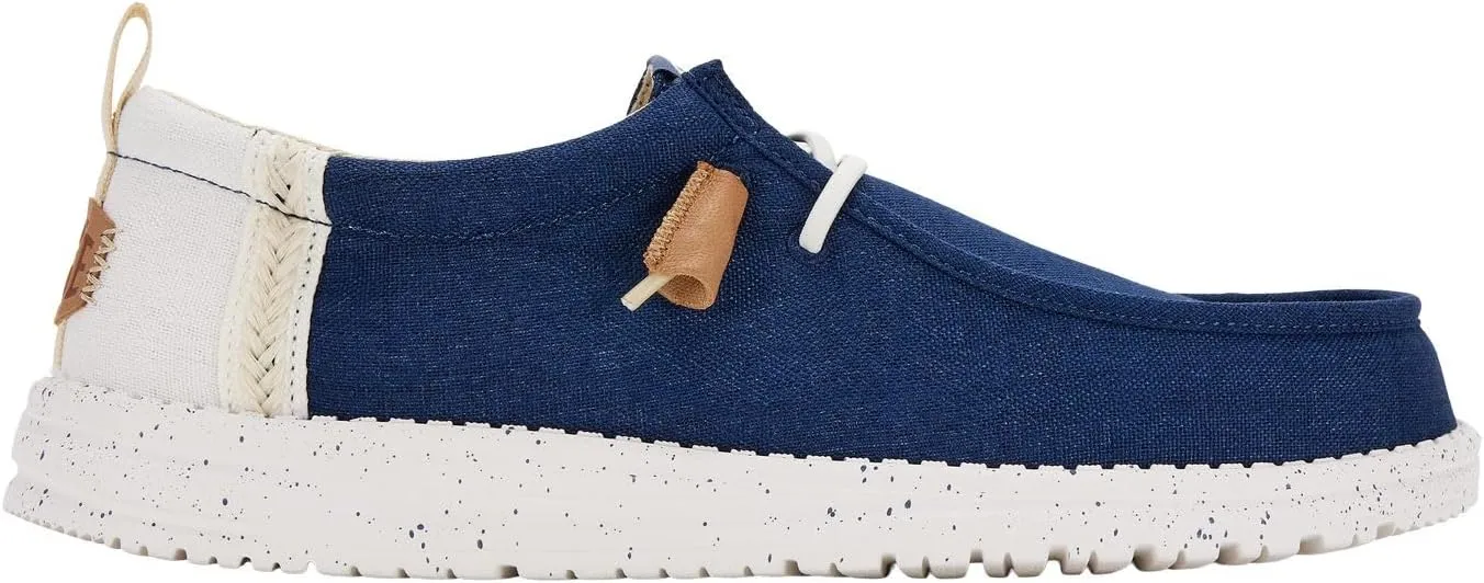 Hey Dude Men's Wally Summer Linen Loafer