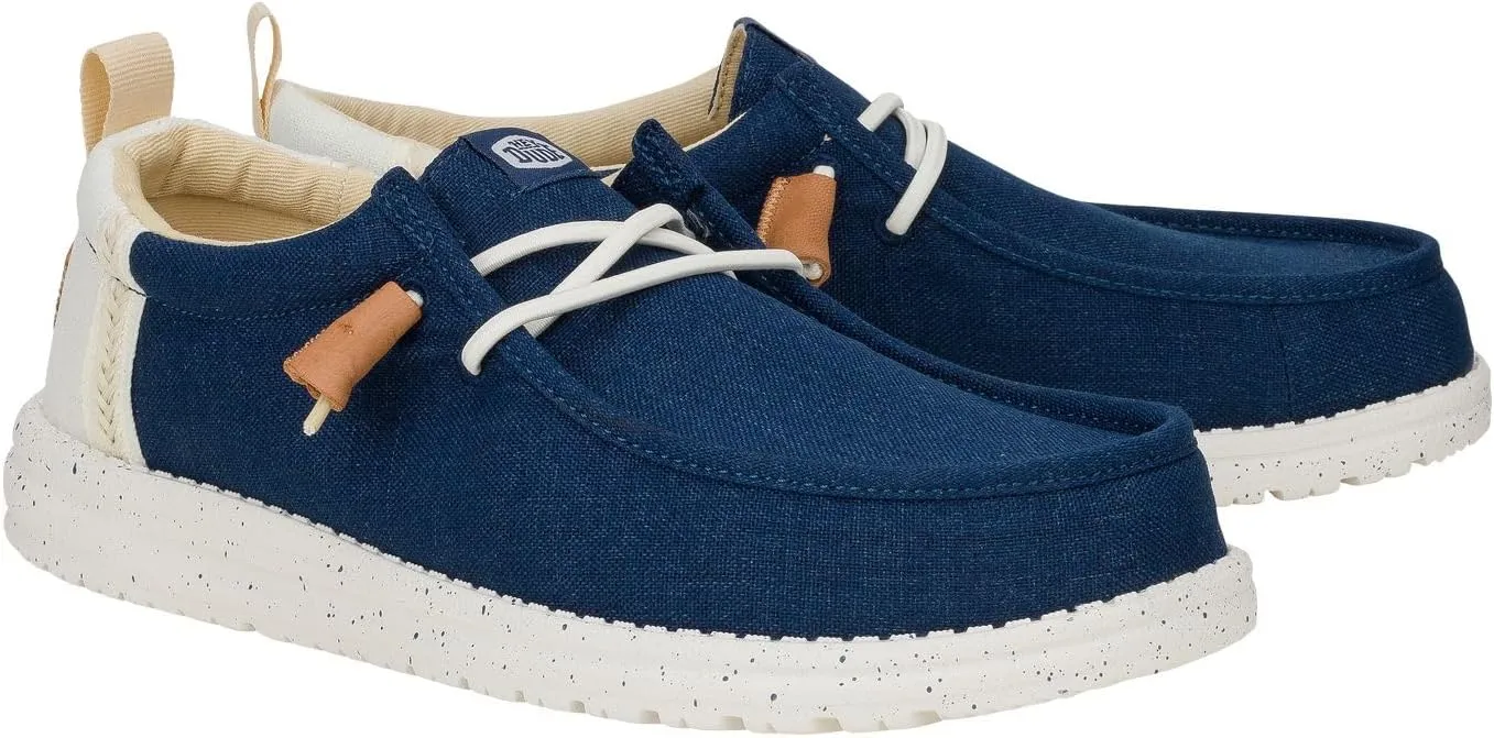 Hey Dude Men's Wally Summer Linen Loafer