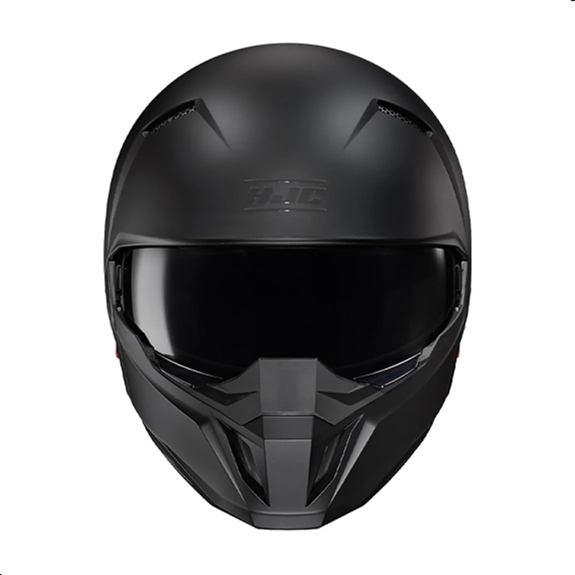 HJC i20 Solid Open Face Motorcycle Helmet, DOT Approved (Semi Flat Black, Large)