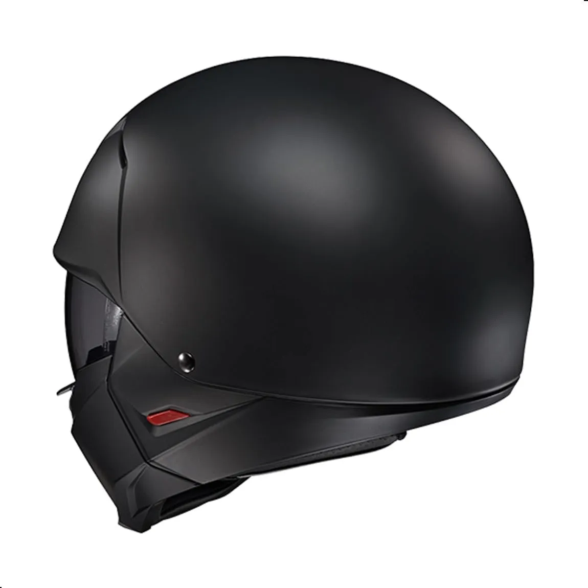 HJC i20 Solid Open Face Motorcycle Helmet, DOT Approved (Semi Flat Black, Large)