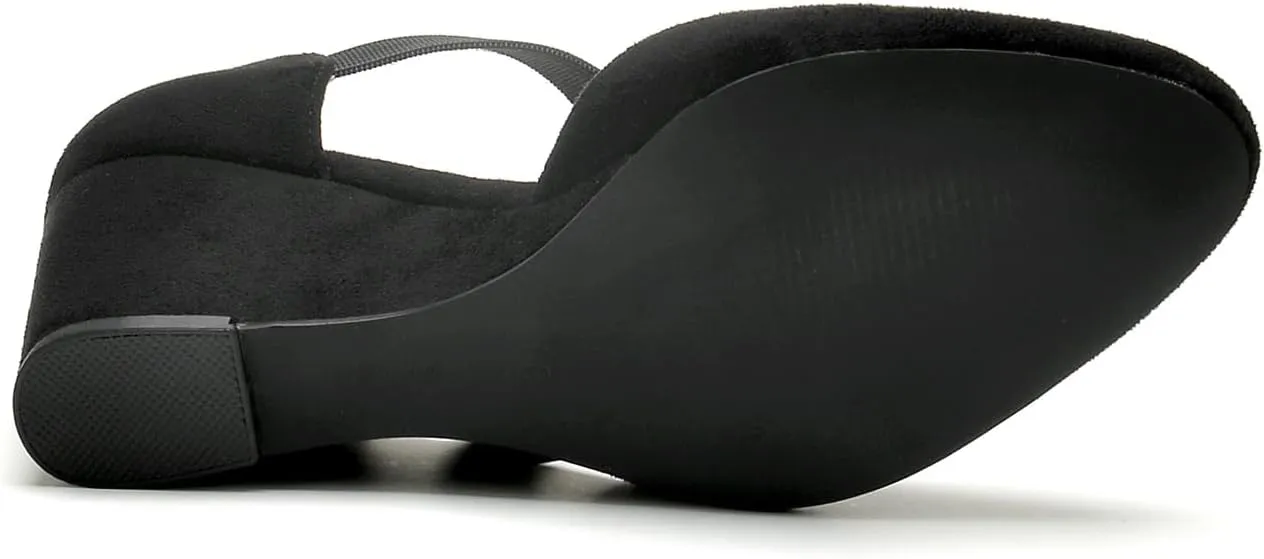 HTL Women's Wedge Heel Pumps