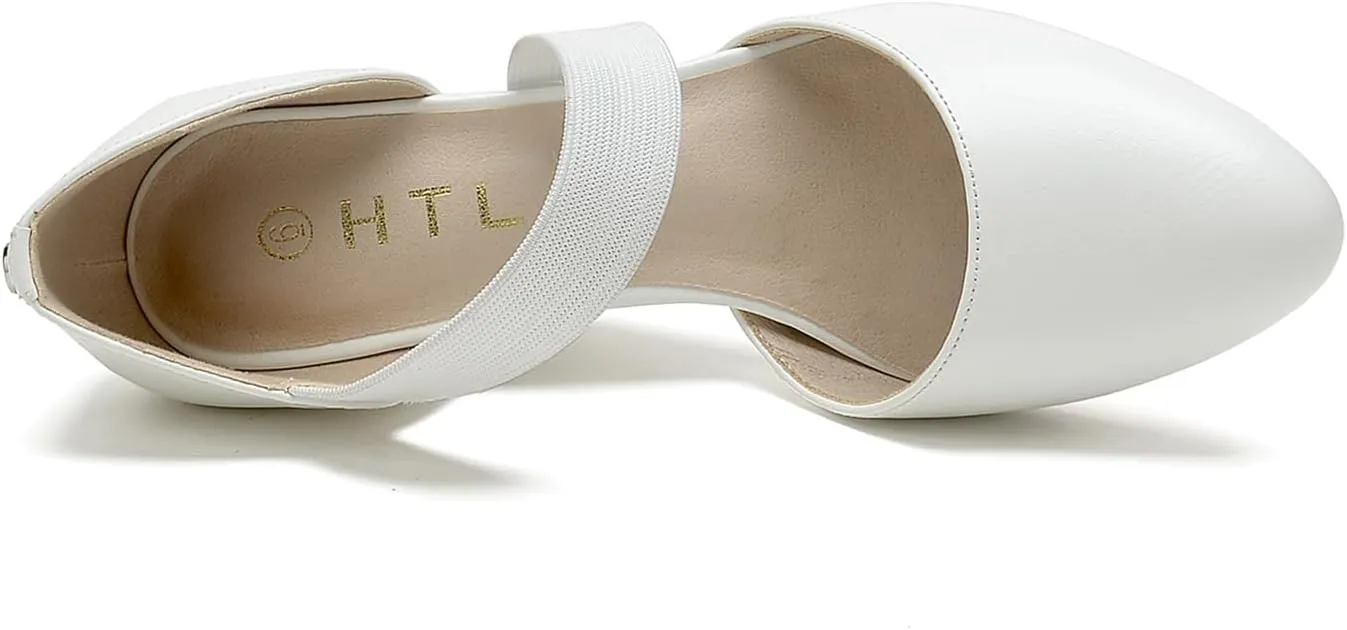 HTL Women's Wedge Heel Pumps