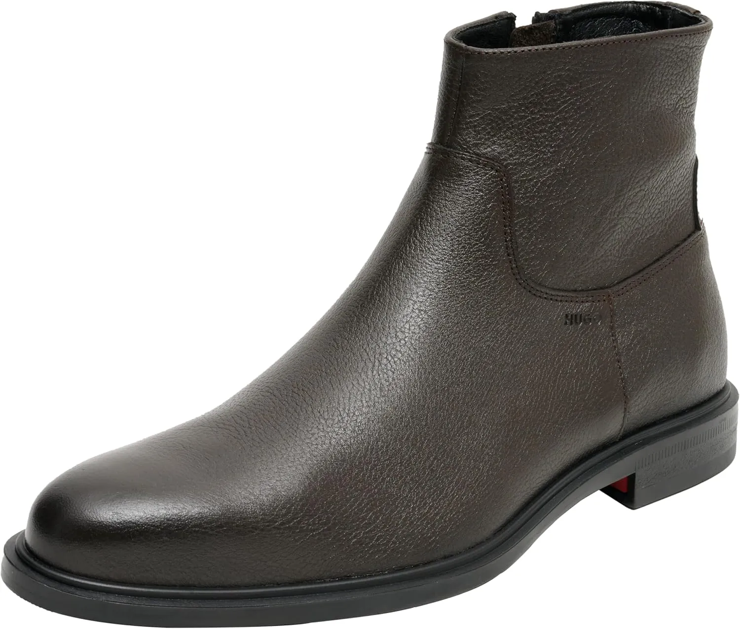 HUGO Men's Kerr_cheb_ltgr Zip Boot