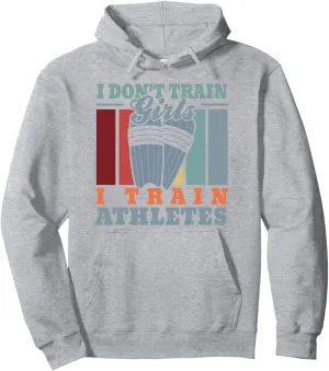 I train athletes – Cricket trainer cricketer cricket coach Pullover Hoodie
