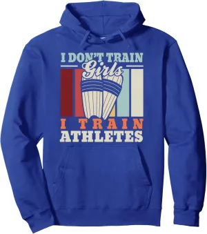 I train athletes – Cricket trainer cricketer cricket coach Pullover Hoodie
