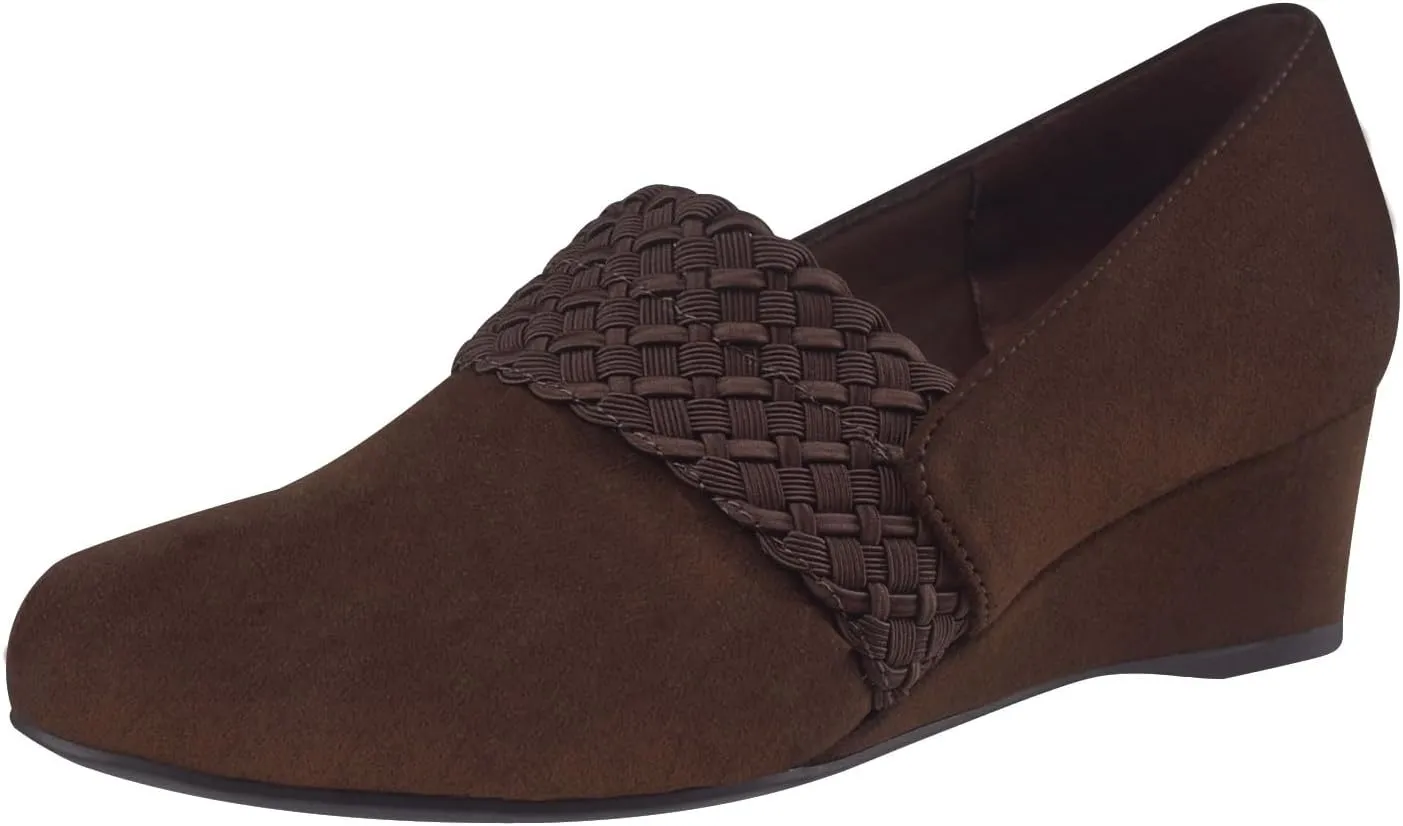 Impo Gerrie Stretch Wedge Shoetie with Memory Foam