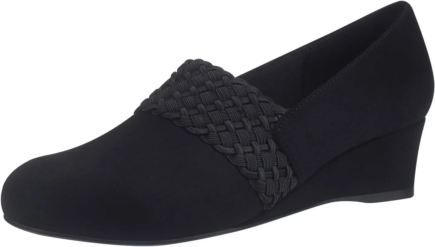 Impo Gerrie Stretch Wedge Shoetie with Memory Foam