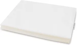 InteVision 400 Thread Count, 100% Egyptian Cotton Pillowcase. Designed to Fit The 7.5" Version of The Foam Wedge Bed Pillow (26" x 25" x 7.5")