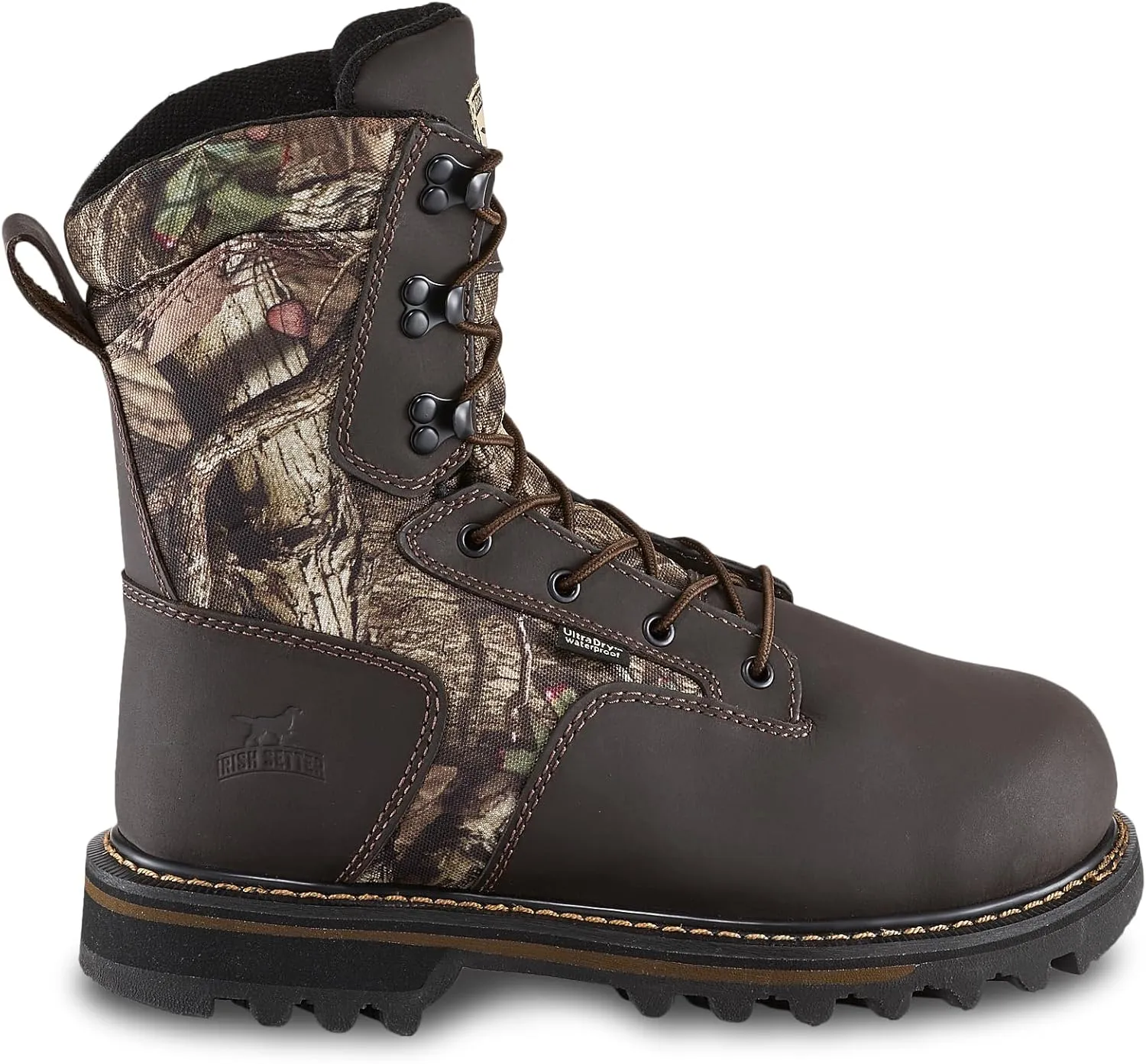 Irish Setter, Gunflint II, Men’s, 10", Waterproof, Hunting Boot, Mossy Oak Break-up Infinity