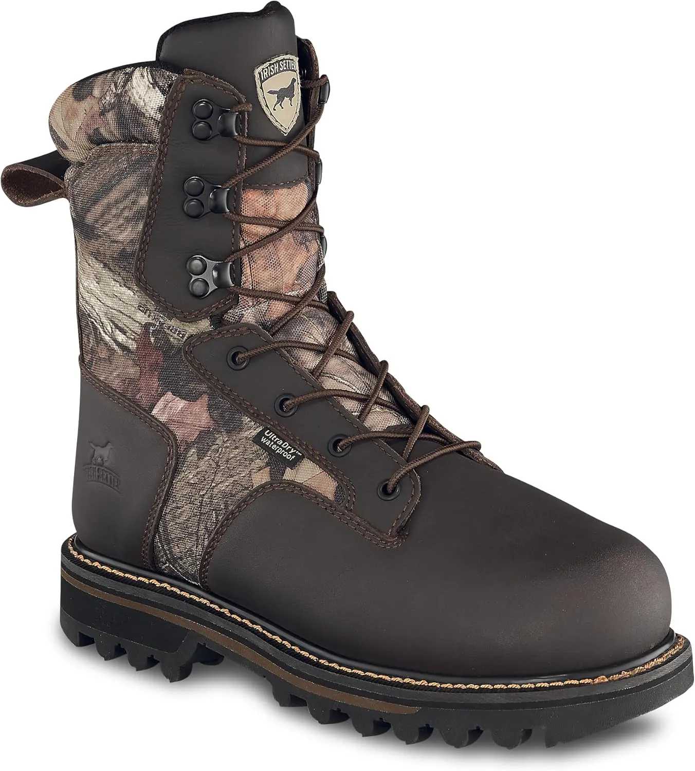 Irish Setter, Gunflint II, Men’s, 10", Waterproof, Hunting Boot, Mossy Oak Break-up Infinity