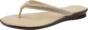 ITALIAN Shoemakers Wilda Women's Comfort Thong Sandal for Women