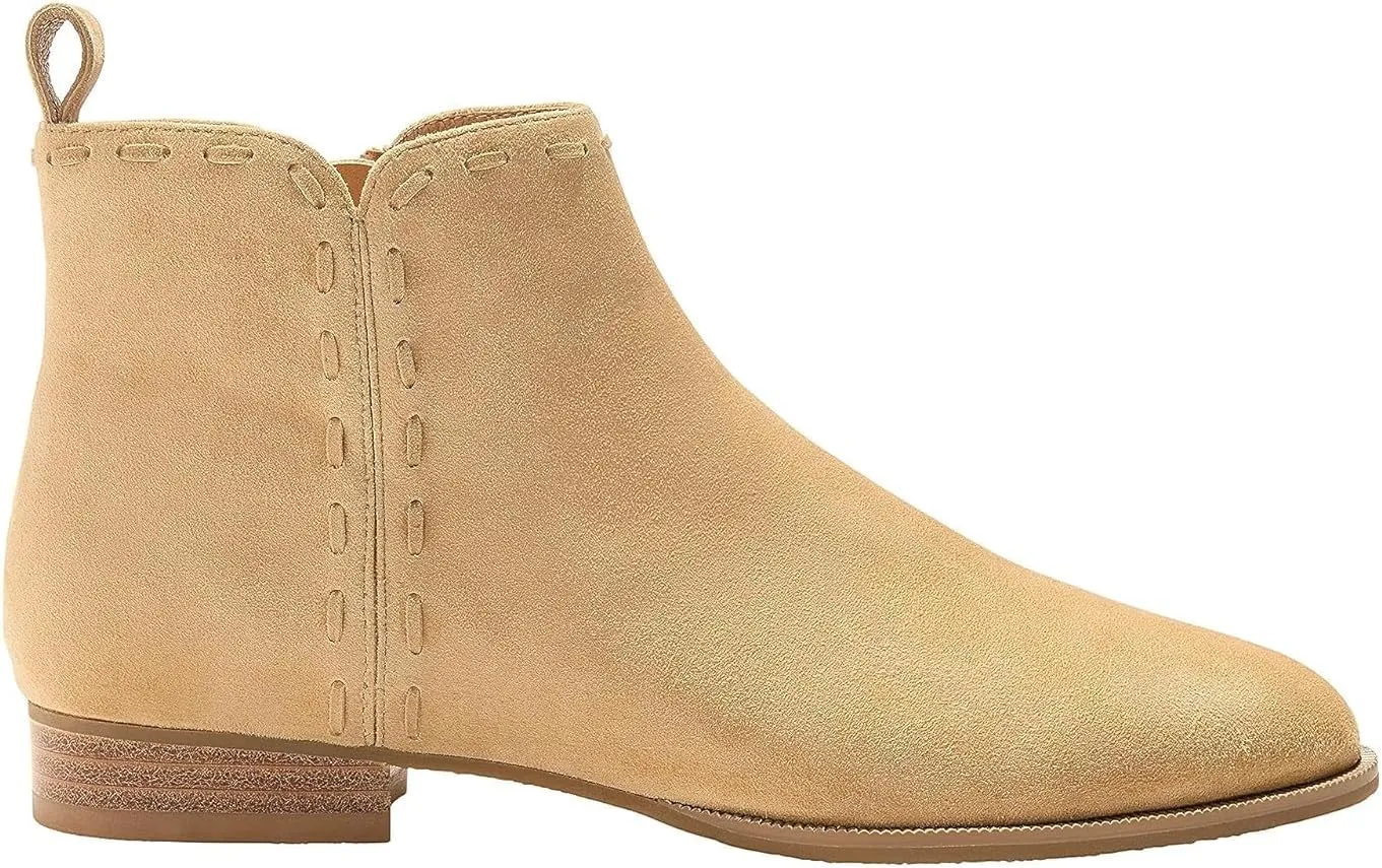 Jack Rogers Women's Rollins Cord Bootie Suede Ankle Boot