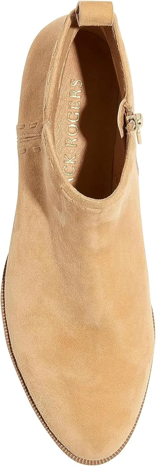 Jack Rogers Women's Rollins Cord Bootie Suede Ankle Boot