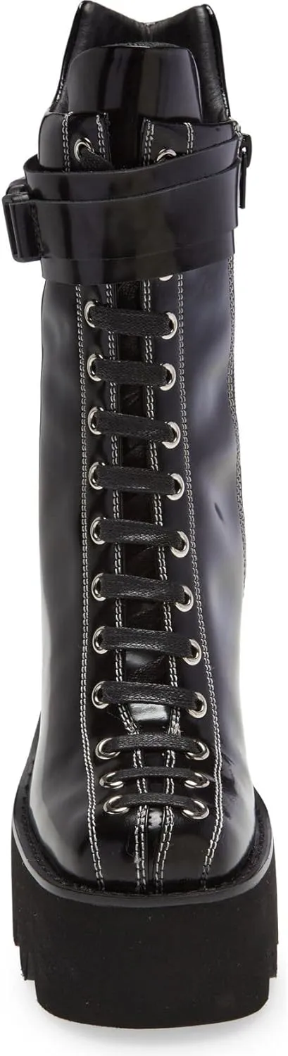 Jeffrey Campbell Viking Boots Black Box