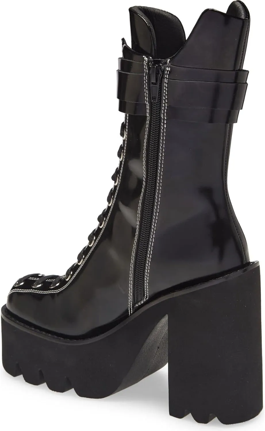 Jeffrey Campbell Viking Boots Black Box