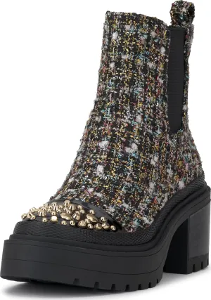 Jessica Simpson Women's Jymmie Chelsea Boot, Black, 6.5