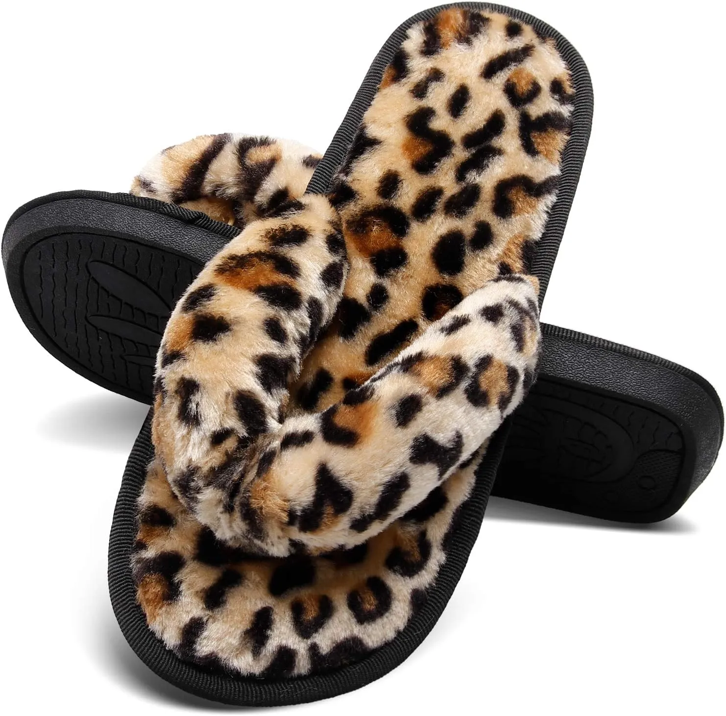 JOINFREE Women's Bedroom Slippers Comfort Four Season Classy Indoor Spa Slide Shoes