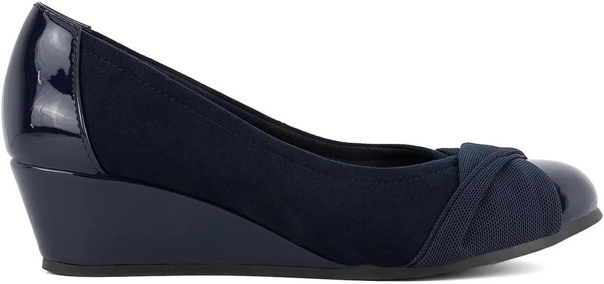 Jones New York Womens JNY-Preslee Comfort Insole Wedge Heels