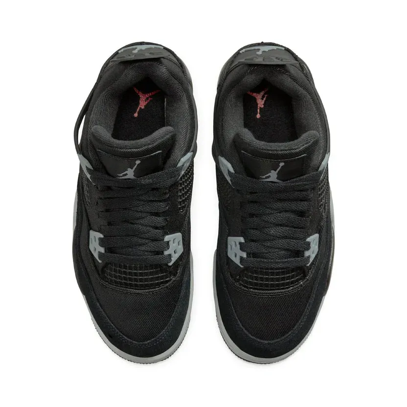 Jordan GS 'Black Air Canvas' Free shipping Retro SE Intuitive 4