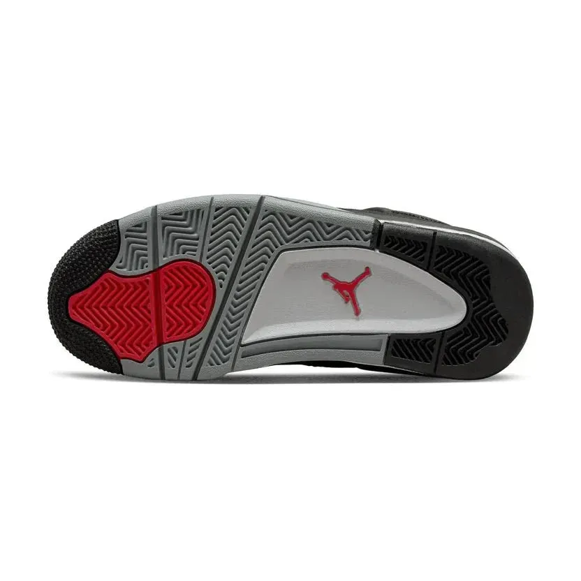 Jordan GS 'Black Air Canvas' Free shipping Retro SE Intuitive 4
