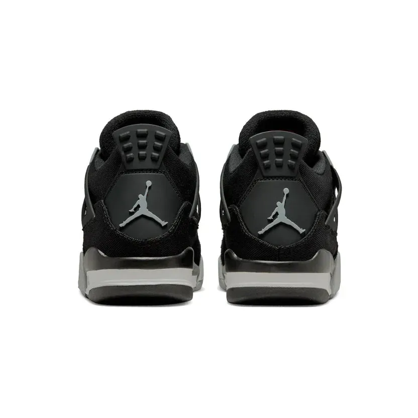Jordan GS 'Black Air Canvas' Free shipping Retro SE Intuitive 4